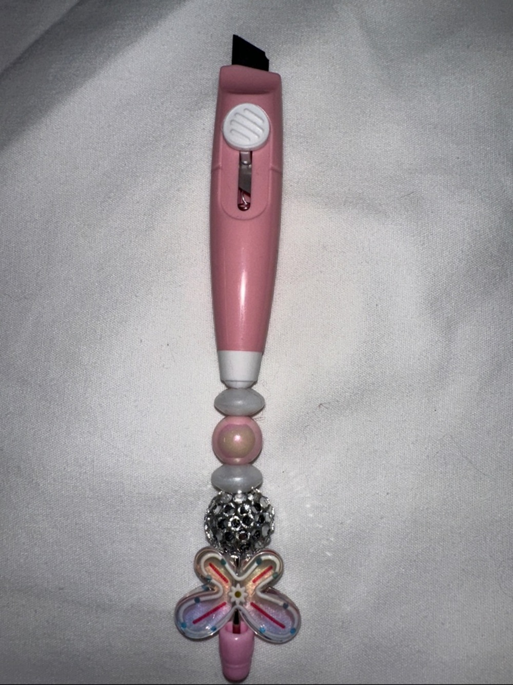 Butterfly Beaded Handmade Box Cutter